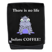 Caffelotta cryptokitty wil koffie rugtassen (Voorkant)