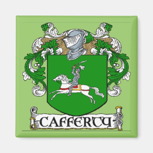 Cafferty Coat of Arms Magnet (Voorkant)