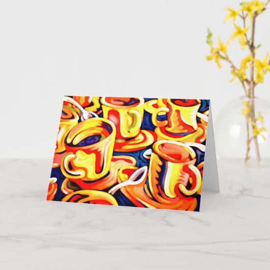 Caffiene Achievement Kaart (Gele Bloem)