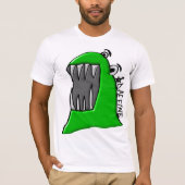 Caffine Monster Beveled T-shirt (Voorkant)