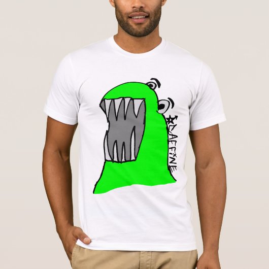 CAFFiNE Monster T-shirt (Voorkant)