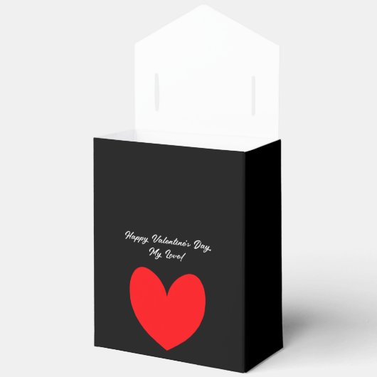 Cagegunstdozen zwart bedankdoosjes (Open)