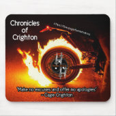 Cage's Motto - Hunter Holmes Co. | Mousepad Muismat (Voorkant)