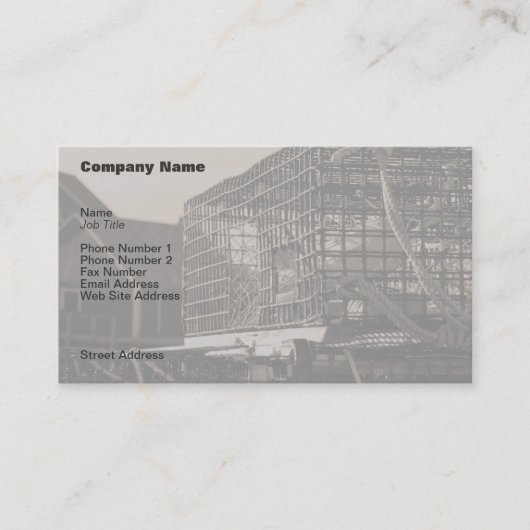 Cagin' Profile Card Visitekaartje (Voorkant)