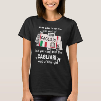 Cagliari Boarding Pass Cagliari Girl Cagliari T-shirt