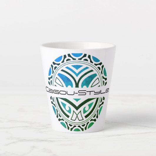 Cagou-Style latte Mok (Voorkant)