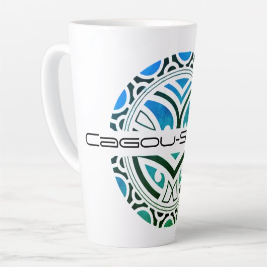 Cagou-Style latte Mok (Linkerhoek)