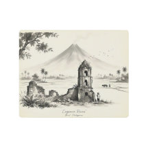 Cagsawa-ruïnes & Mayon-vulkaan Filipijnen
