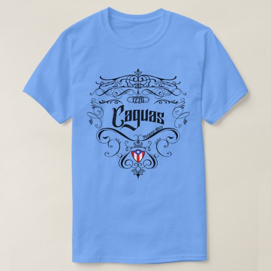 Caguas ontwerp 1 t-shirt (Design voorkant)