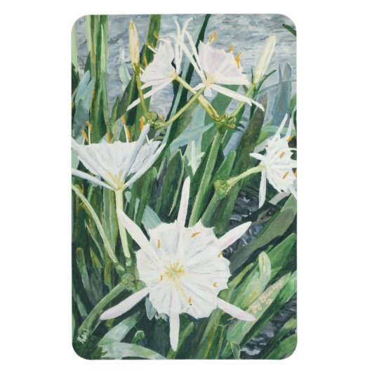 Cahaba Lilies Magnet Magneet (Verticaal)