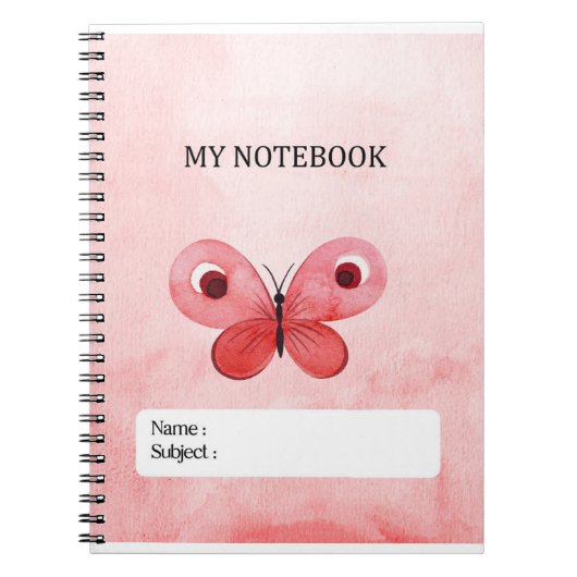 Cahier à spirales notitieboek (Voorkant)