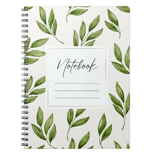 Cahier à spirales notitieboek (Voorkant)