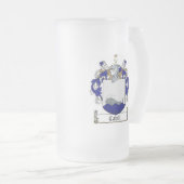 CAHILL FAMILY CREST - CAHILL COAT VAN WAPENS MATGLAS BIERPUL (Voorkant rechts)