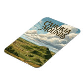 Cahokia Mounds Magneet (Linkerzijde)
