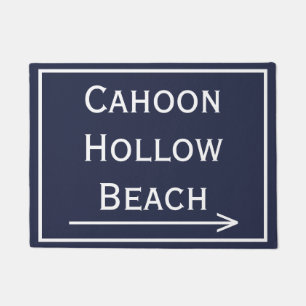 Cahoon Hollow Beach Wellfleet MA Doormat Deurmat