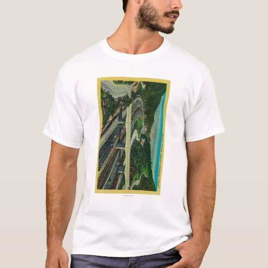 Cahuenga Freeway, Gateway to Hollywood T-shirt (Voorkant)
