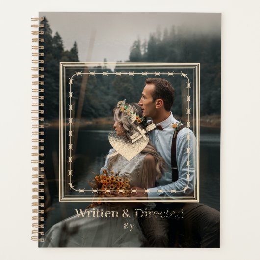 Cailboek met journaalplanner planner (Voorkant)