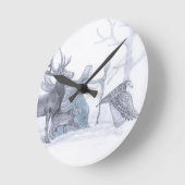 Cailleach Goddess van Winter Ronde Klok (Hoek)