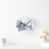 Cailleach Goddess van Winter Ronde Klok (Huis)