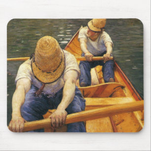 Caillebotte: Boeters op de Yerres Muismat