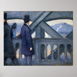 Caillebotte - De Brug Van Europa Schets Poster