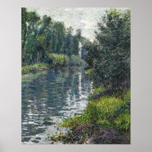 Caillebotte - De Kleine Arm Van De Seine Poster (Voorkant)