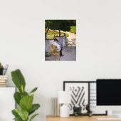 Caillebotte - De Sinaasappelbomen Poster (Thuiskantoor)