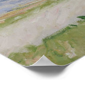 Caillebotte - Drooglinnen Poster (Hoek)