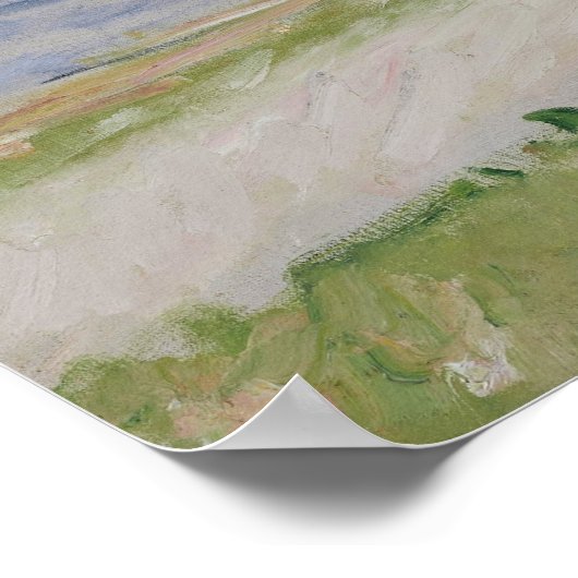 Caillebotte - Drooglinnen Poster (Hoek)