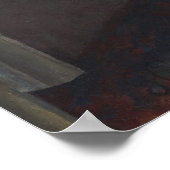 Caillebotte - een jong Man aan zijn raam Poster (Hoek)