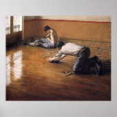 Caillebotte - Floor-Scrapers 1876 Poster (Voorkant)