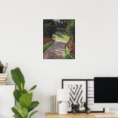 Caillebotte - Het pad in de tuin Poster (Thuiskantoor)