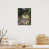 Caillebotte - Het pad in de tuin Poster (Keuken)