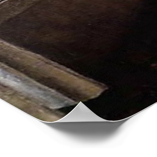 Caillebotte - Jongeman bij zijn raam Poster (Hoek)