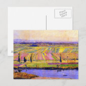 Caillebotte La Plaine de Gennevilliers Briefkaart (Voorkant / Achterkant)