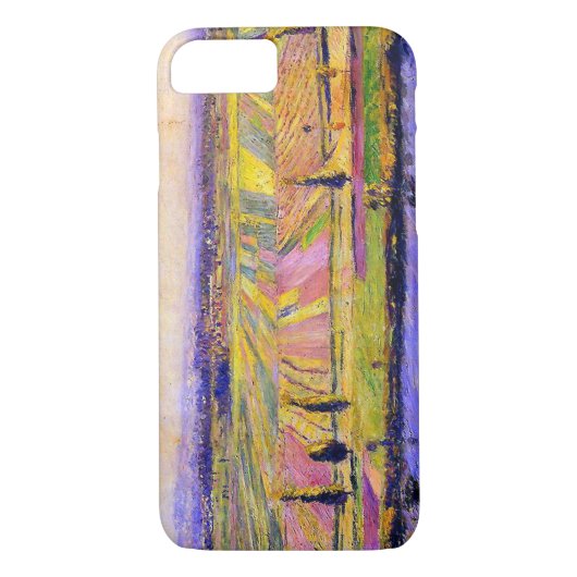Caillebotte La Plaine de Gennevilliers Case-Mate iPhone Case (Achterkant)