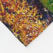 Caillebotte La Plaine de Gennevilliers Fleece Deken (Hoek)