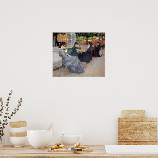 Caillebotte - Land Poster (Keuken)