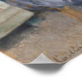 Caillebotte - Land Poster (Hoek)