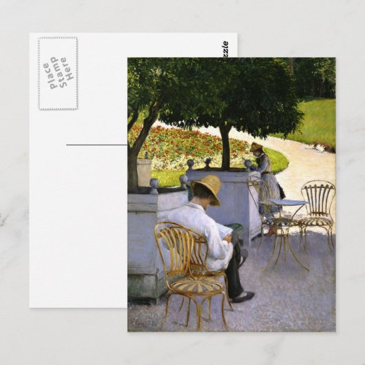 Caillebotte - Les Orangers Briefkaart (Voorkant / Achterkant)