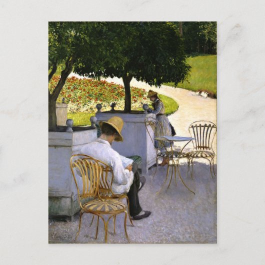 Caillebotte - Les Orangers Briefkaart (Voorkant)