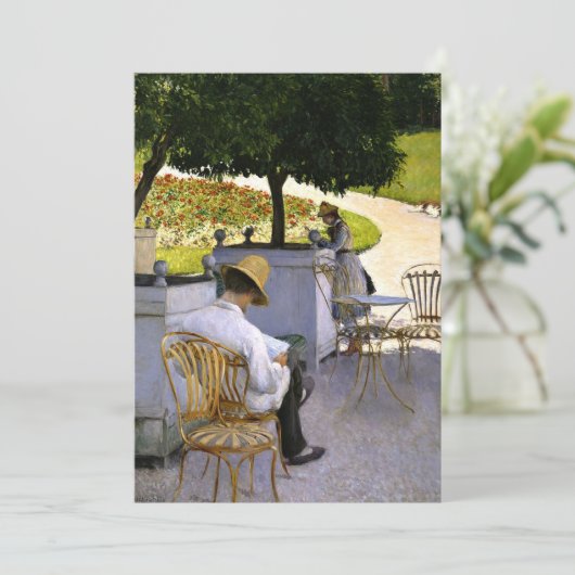 Caillebotte - Les Orangers Kaart (Staand voorkant)