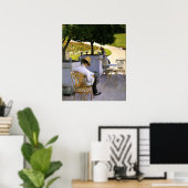 Caillebotte - Les Orangers Poster (Thuiskantoor)