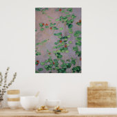 Caillebotte - Nasturtiums Poster (Keuken)