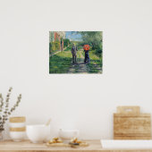 Caillebotte - Pad 1881 Poster (Keuken)