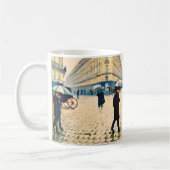 Caillebotte - Parijs op een regenachtige dag Mok (Links)