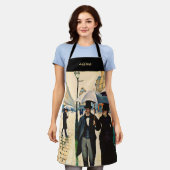 Caillebotte - Paris on a Rainy Day Schort (Gedragen)