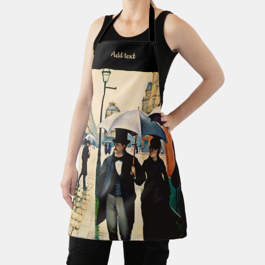 Caillebotte - Paris on a Rainy Day Schort (Insitu)