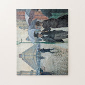 Caillebotte Paris Street Rainy Day Painting Legpuzzel (Verticaal)