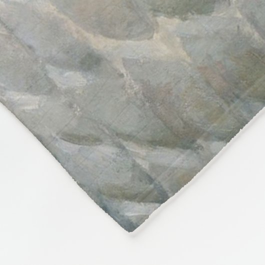 Caillebotte Rue de Paris, temps de pluie Fleece Deken (Hoek)